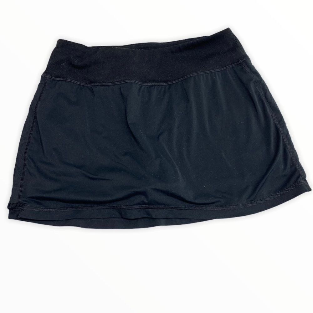 Zella Black Tennis Skirt Size Medium